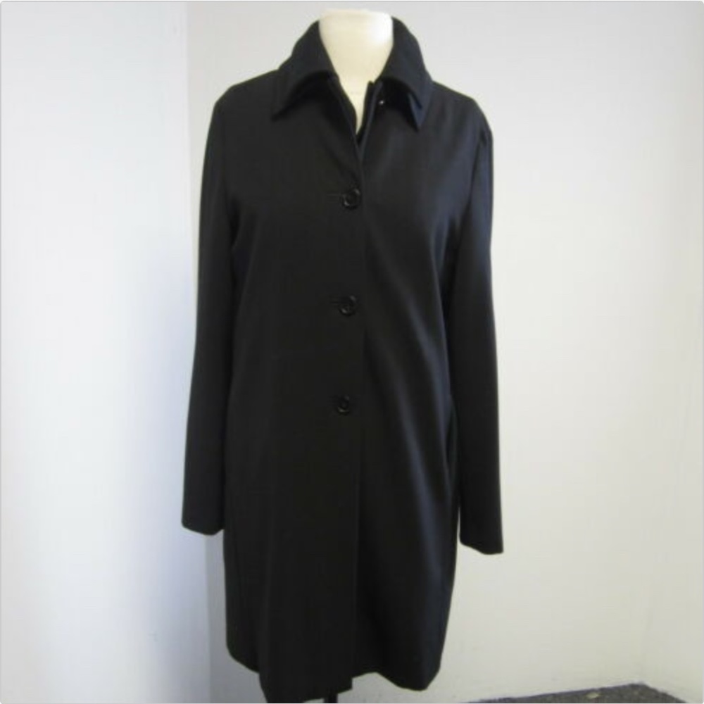 MASKA black textured jacket sz 42/8